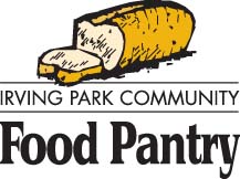 Food pantry logo on display of the website